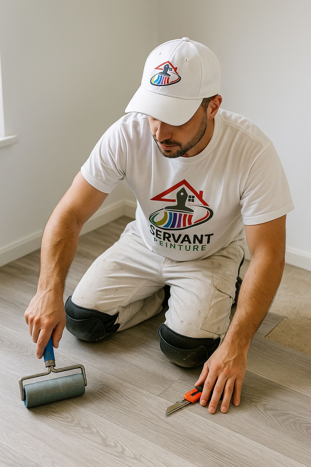 Préparation et pose de lames LVT